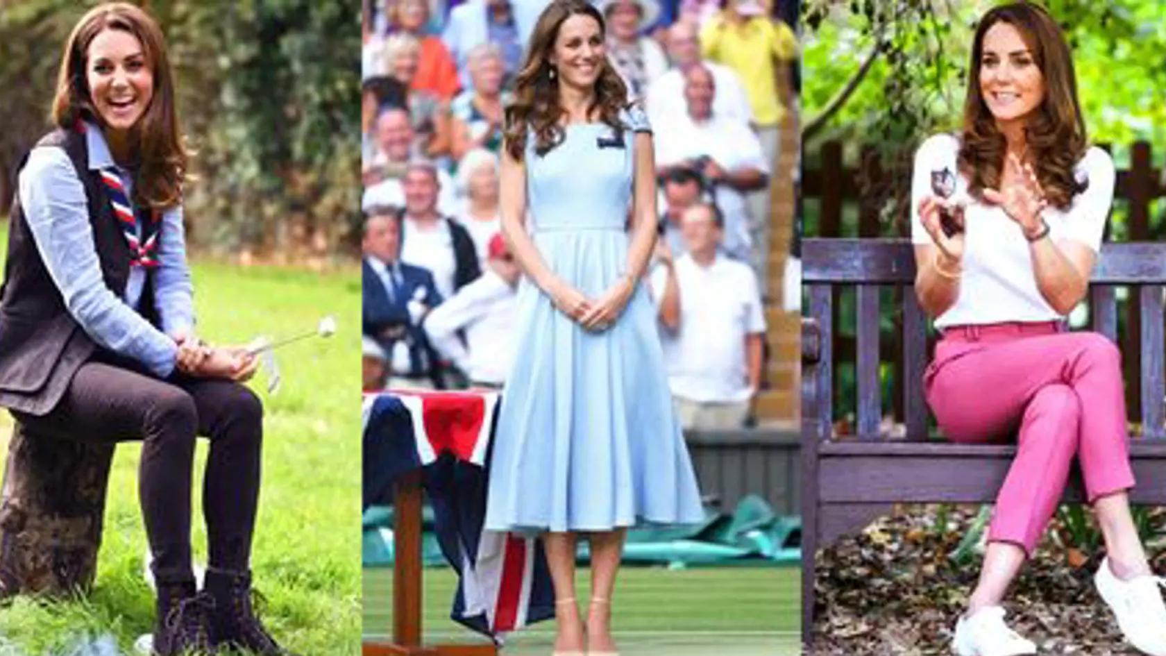 Vojvodkyňa Kate je známa vyberanými outfitmi, či už je elegantne alebo športovo oblečená.