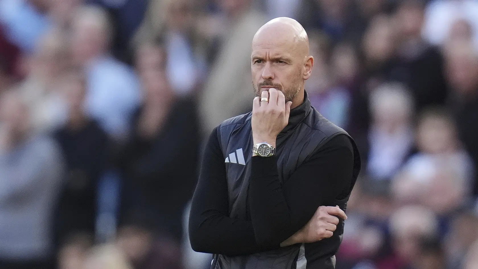 Na snímke Erik Ten Hag, tréner nemeckého tímu Bayer Leverkusen.