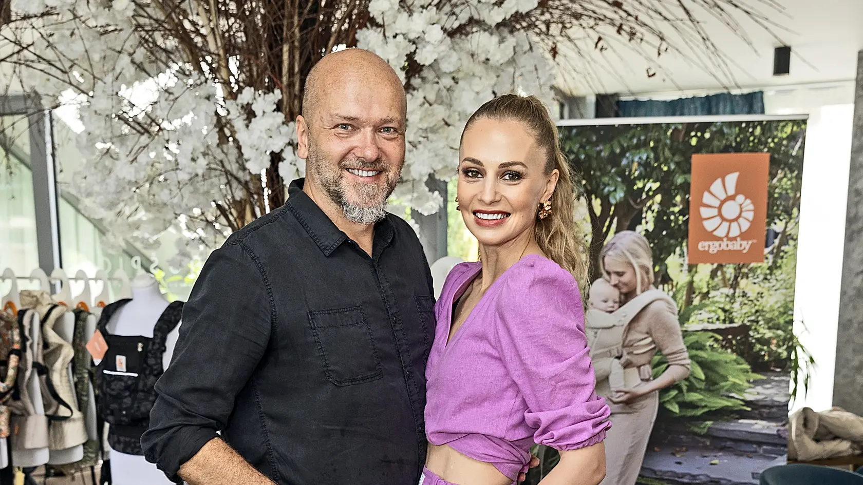 Mária Čírová a manažér a manžel Marián Kachút.