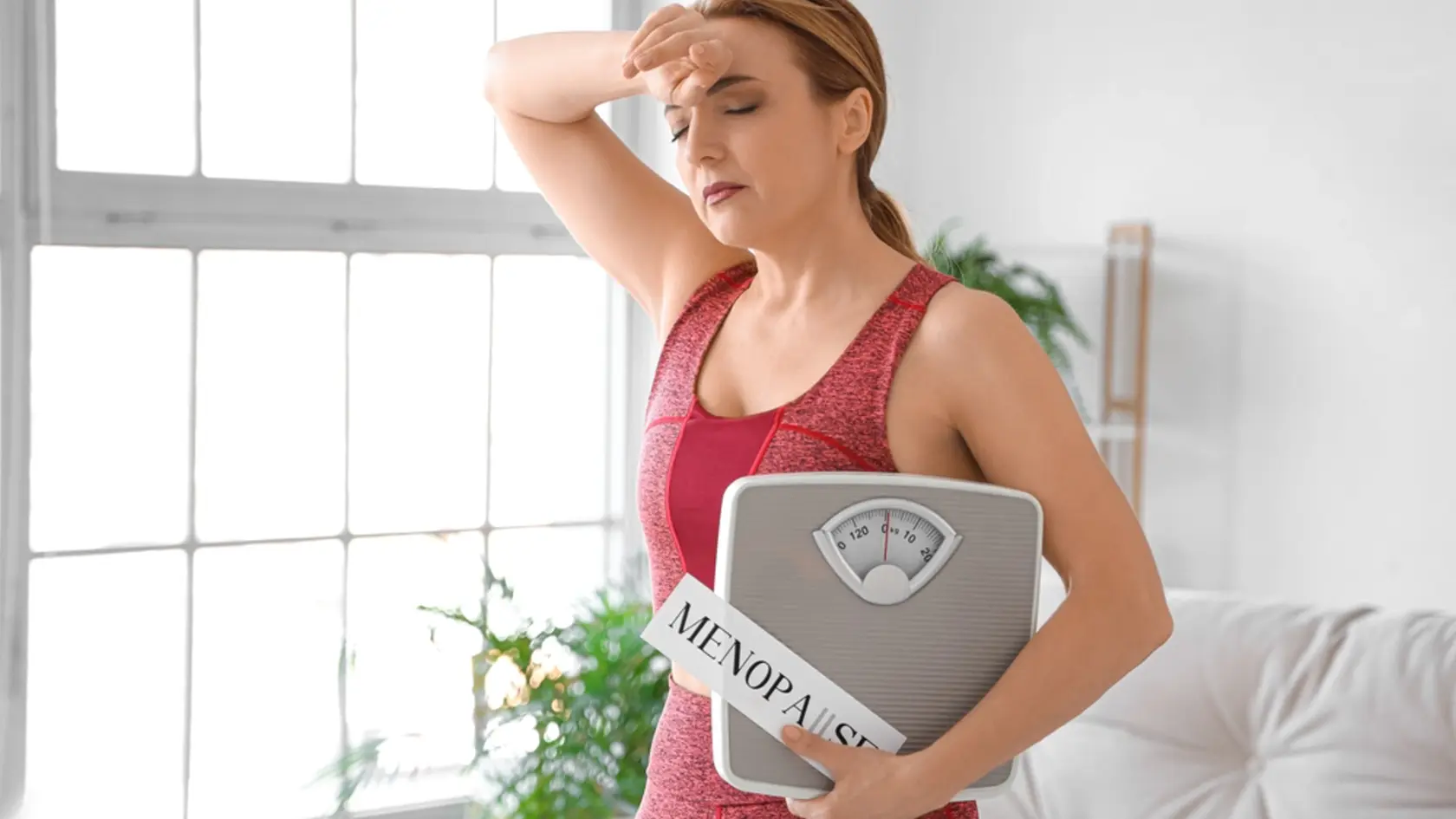 Menopauza sa často pretaví aj do zvyšujúcej sa hmotnosti.