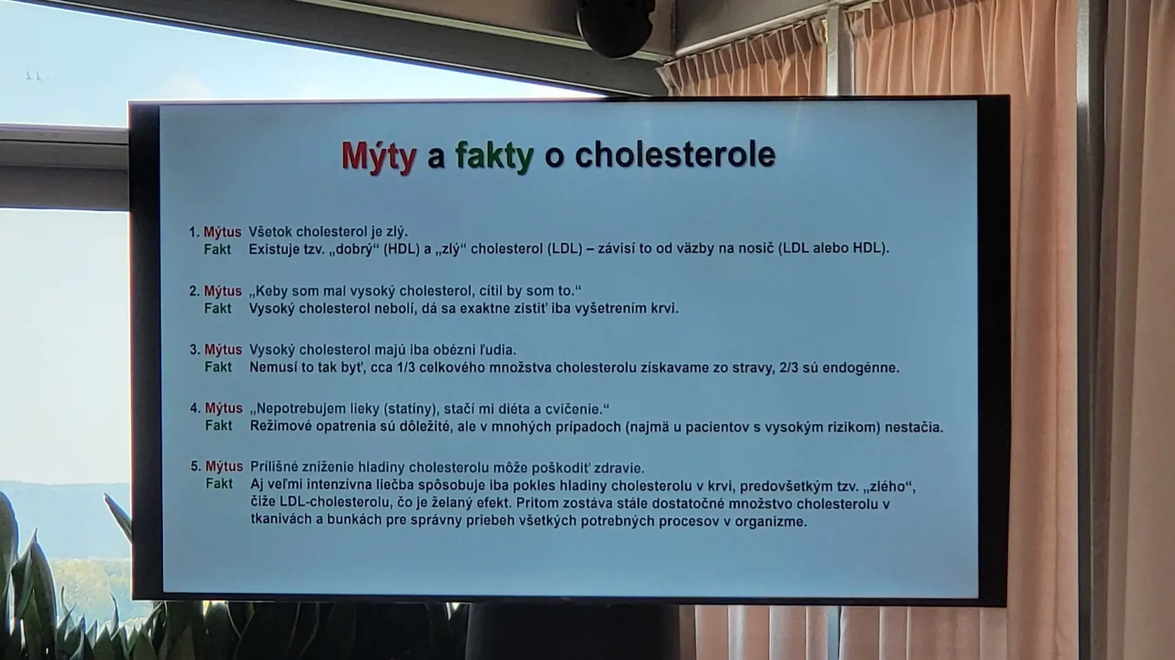 Aké sú najčastejšie mýty o cholesterole?