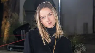 Tretí deň módnej šou Fashion LIVE! 2024. Na snímke Nela Pocisková.
