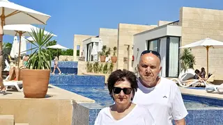 Štefan a Erika si egyptské letovisko veľmi pochvaľovali.
