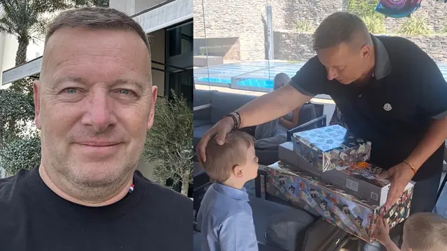 Markus dostal množstvo darčekov.