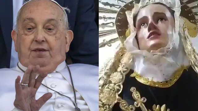 Tá správa sa šíri ako lavína. Ľudia z kolumbijského mestečka Aguas Claras tvrdia, že pri bohoslužbe na Veľký piatok videli plakať sochu Panny Márie. A o tri dni prišla správa, že pápež František už nie je medzi nami!