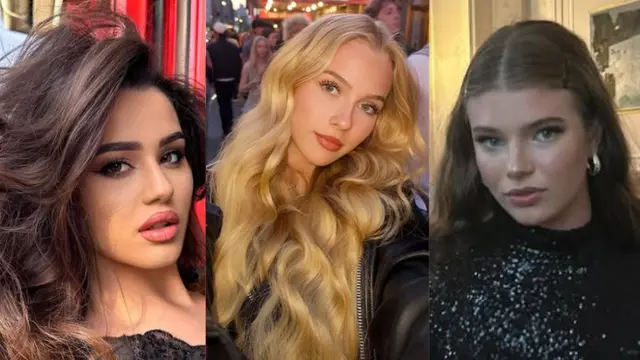 Vanessa Antalová, Salma Hajková a Vanessa Volopichová.