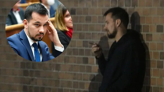 Na fotokoláži Juraj Šeliga v parlamente a pred bratislavským podnikom novinára Štefana Hríba počas lockdownu, ktorý platil v čase pandémie ochorenia Covid-19 na Slovensku. Obmedzenie vychádzania pritom zaviedla vláda, ktorej bol sám súčasťou.