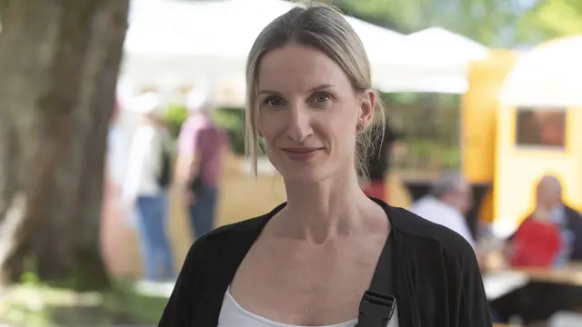 Adela Vinczeová na Festivale Kruhy - Festivale duševného zdravia.