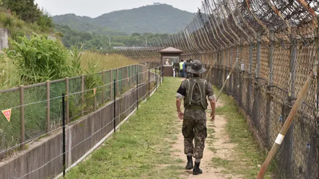 DMZ Kórea.